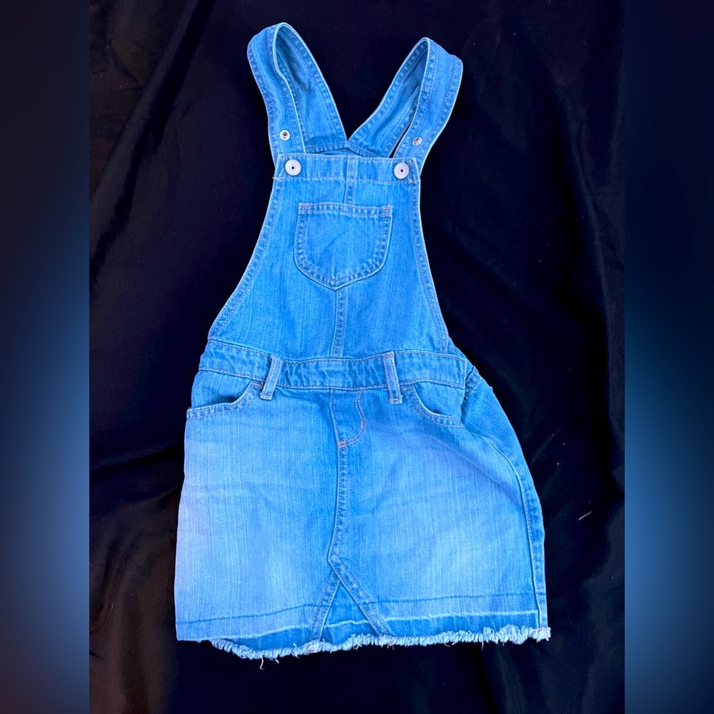 TCP Girls Bib Jean mini skirt